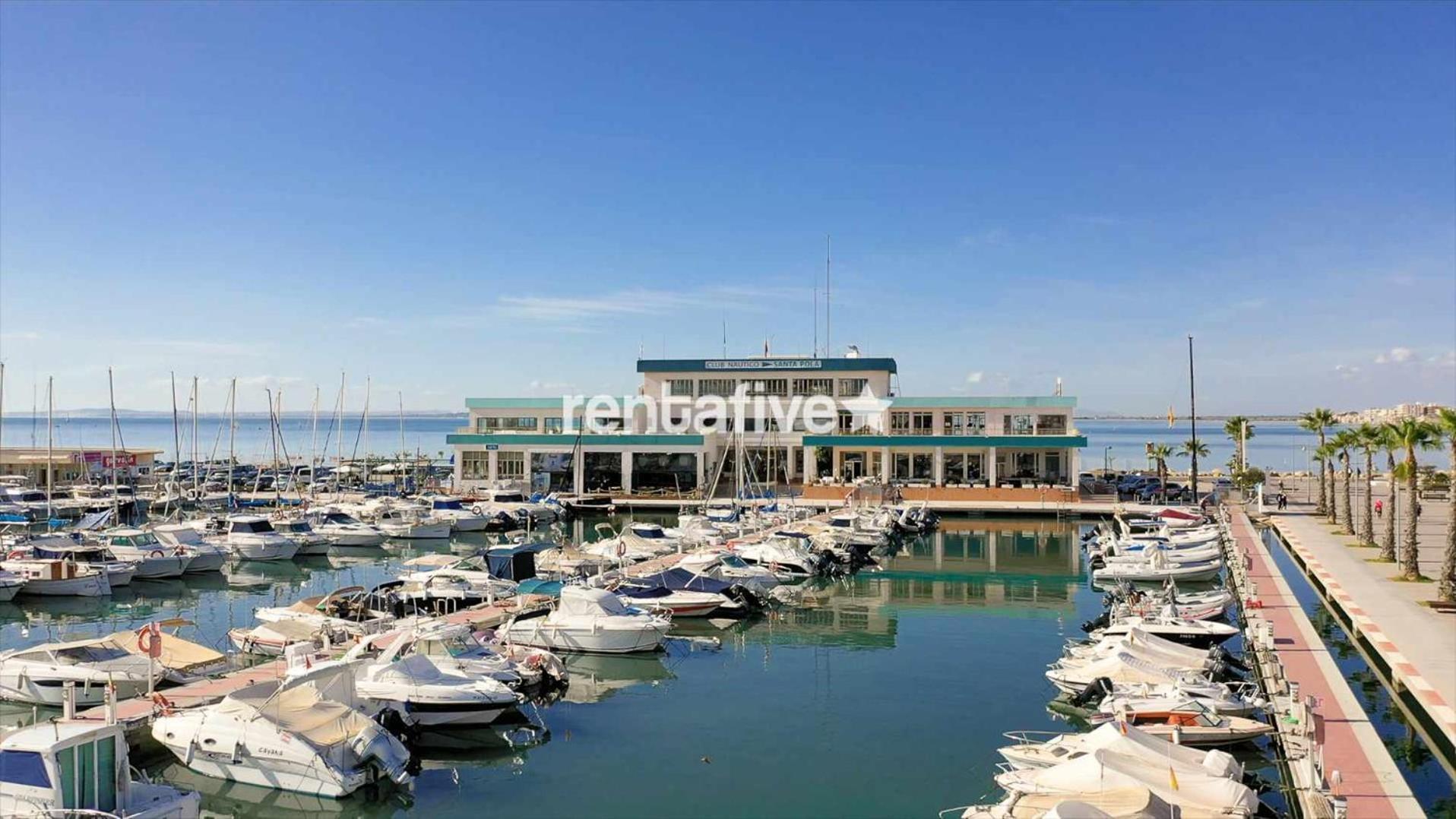 Appartement Rentafive Cerca Del Puerto 2 Min Andando Playa à Santa Pola Extérieur photo